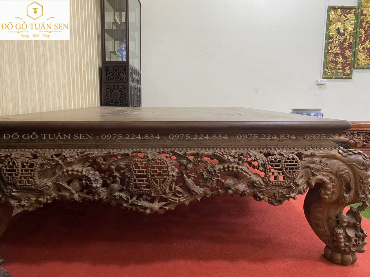 Chi Tiết Các Đường Nét Đục Chạm